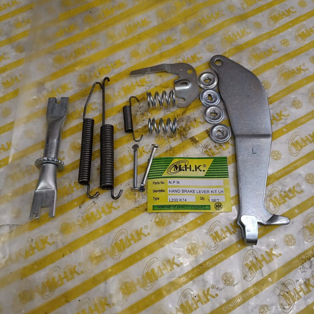 HAND BRAKE LEVER KIT REPAIR KIT SETELAN REM TANGAN STELAN REM TANGAN KIRI , MOBIL STRADA L200