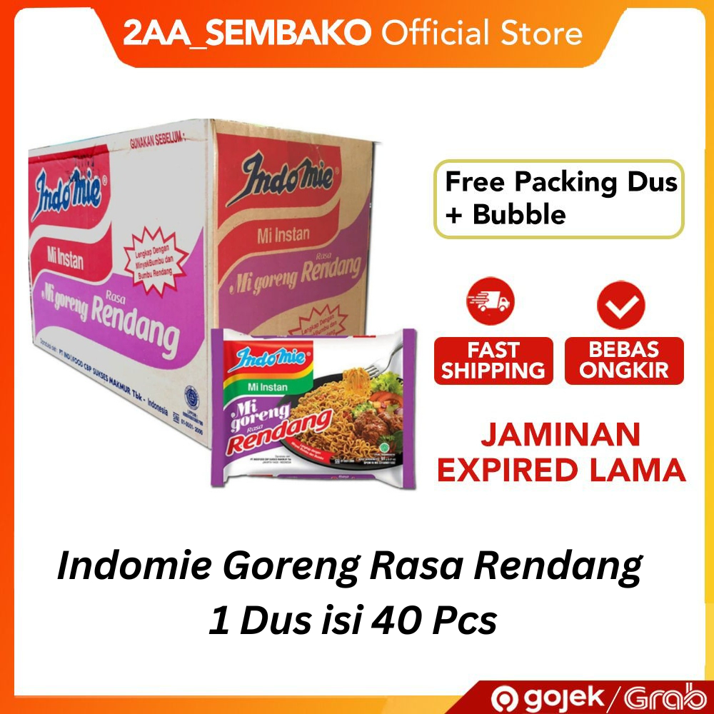 

Indomie Goreng Rendang 1 Dus isi 40 Pcs