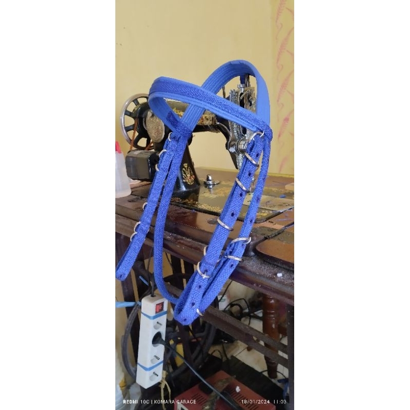 briddle tali kekang tali kendali kuda lokal sarungan kendali kuda