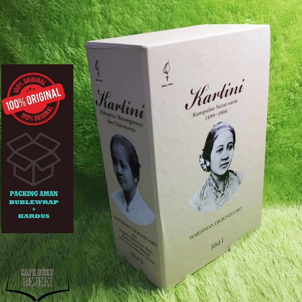 Paket Boxset Buku Kartini Lengkap isi 3 Buku (Jilid 1-3) Kumpulan Surat-Surat Kartini