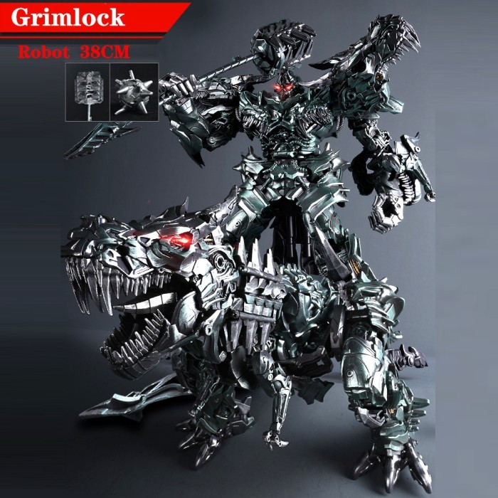 Grimlock Robot Transformation Dinosaurs Tyrannosaurus Rex Action