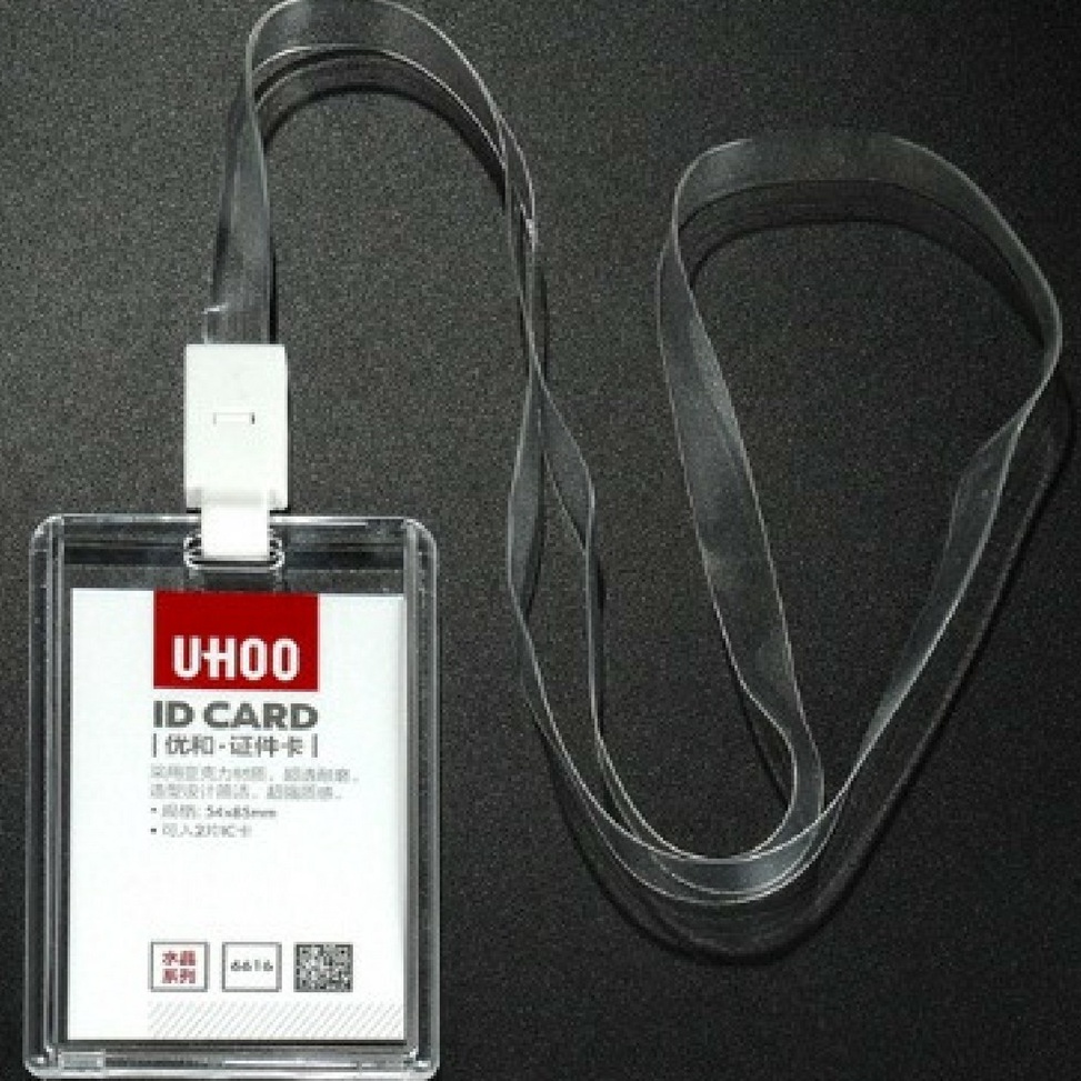 

Hot Quality ID Card holder Name Tag Holder Tempat ID Card UHOO 6616