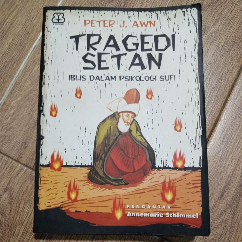 buku sufi - TRAGEDI SETAN, IBLIS DALAM PSIKOLOGI SUFI, oleh Peter J. Awn, buku used, seken, original