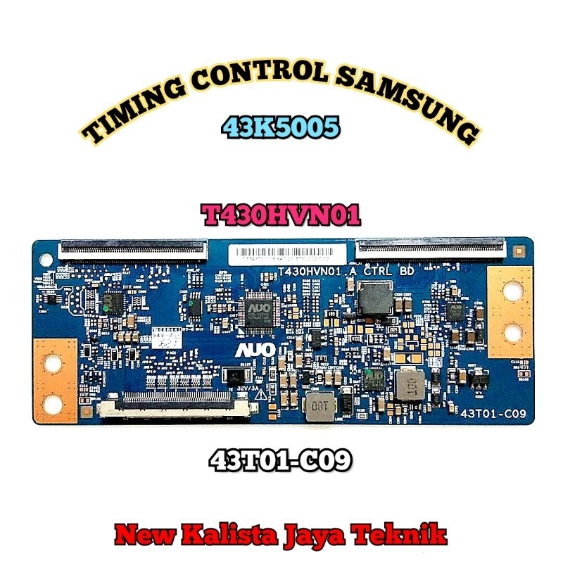 TCON TV SAMSUNG 43K5005 ORIGINAL T430HVN01 TCON 43K5005 TIKON TV UA43K5005 TICON UA 43K5005AK TCON S
