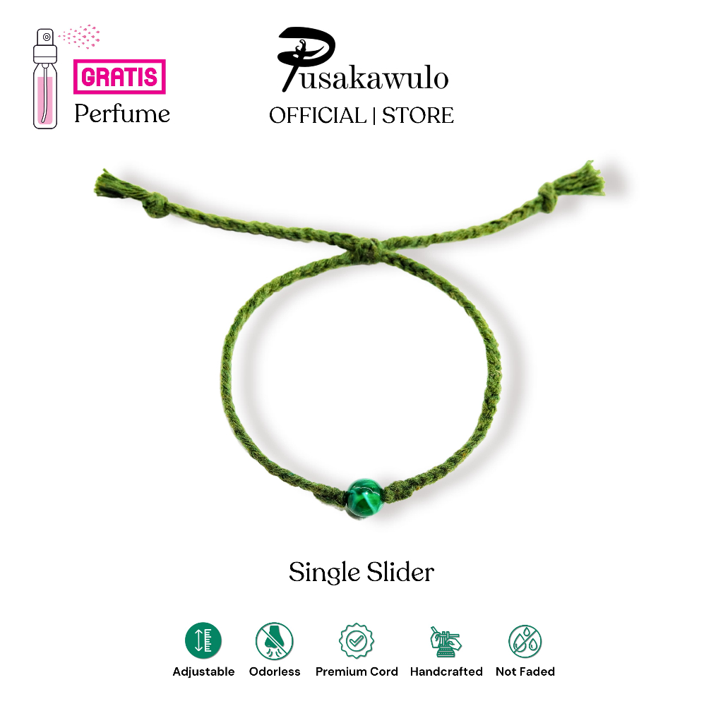 PUSAKAWULO - GELANG TANGAN TALI MOOD BOOSTER AESTHETIC BRACELET COWOK CEWEK HULK 101