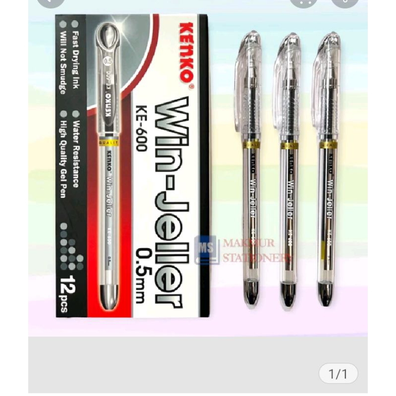 

pulpen gel 0,5mm per biji termurah