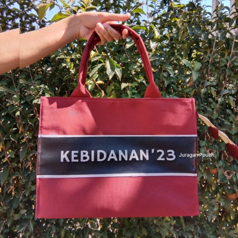 TAS KOTAK KANVAS POLOS CUSTOM/Pouch Skincare Murah Unik Custom/Tas Skincare Murah Unik/Hampers/Gift/
