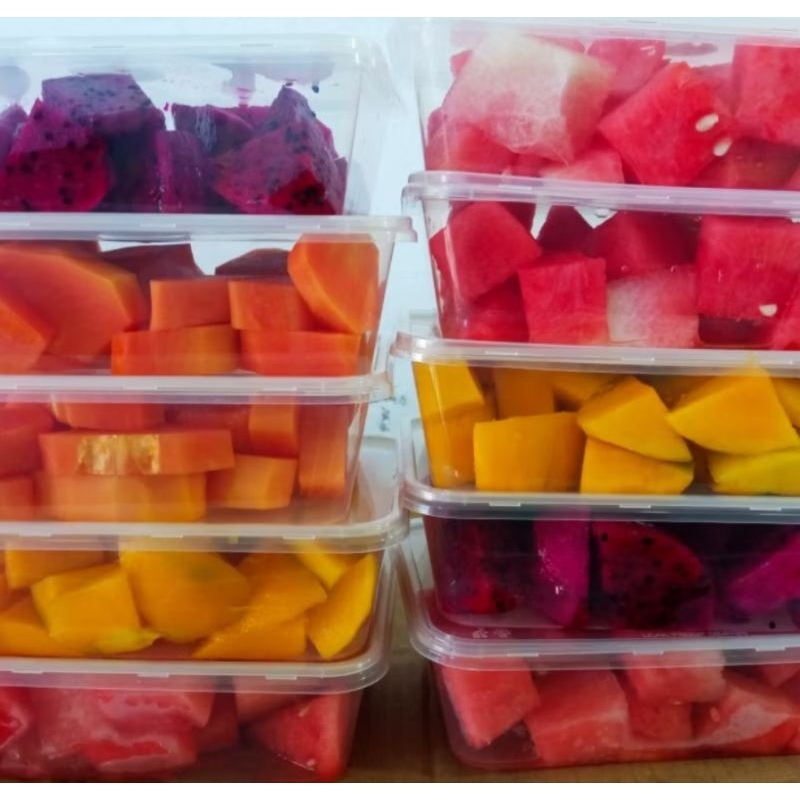 

Buah Potong Segar Praktis dan Higienis