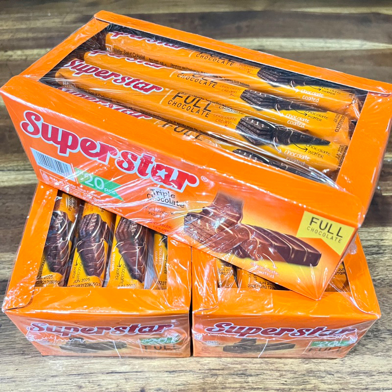 

Wafer Superstar (320g) isi (20pcs @16g)