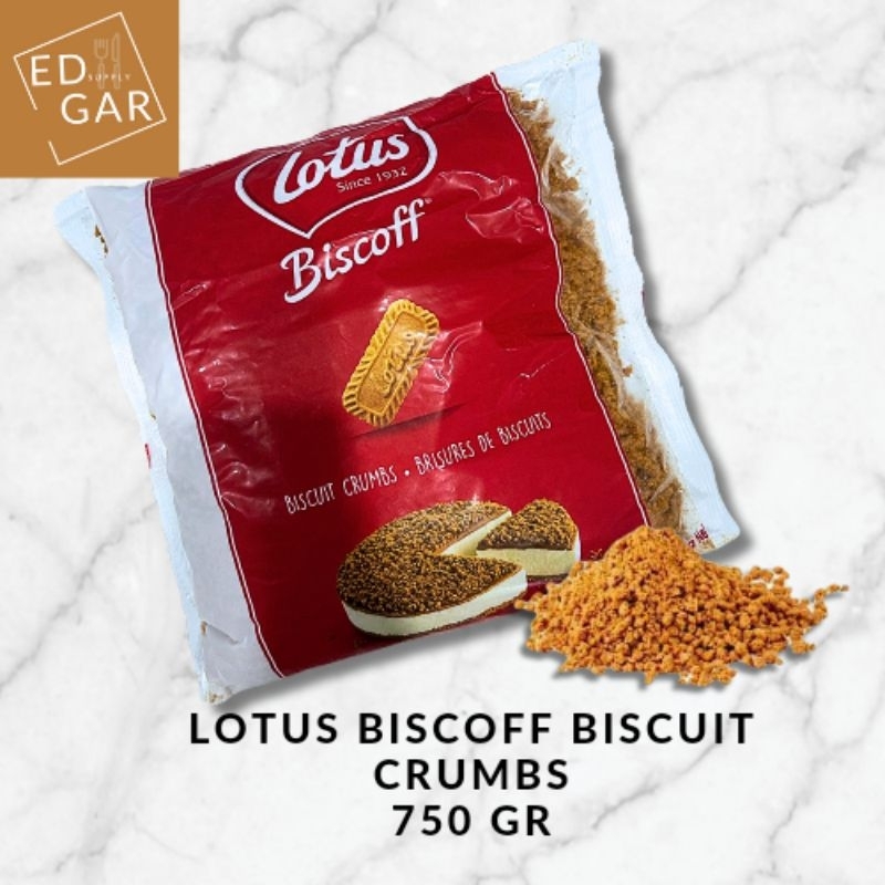 

LOTUS BISCOFF crumb / lotus biscoff crumbs 750 gr / lotus biscoff hancuran / remahan biskuit lotus biscoff 750 gr