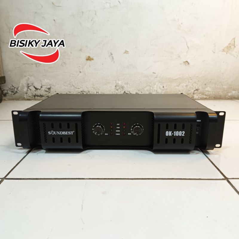 Power Amplifier Soundbest OK-1002 Original Power Soundbest OK 1002