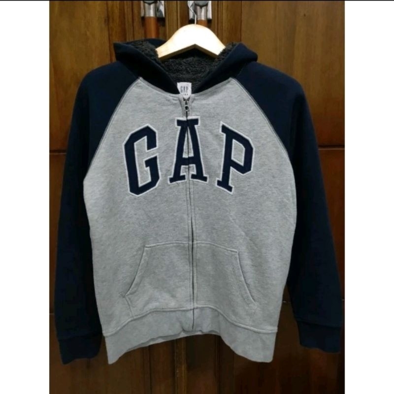 zip hoodie GAP sherpa