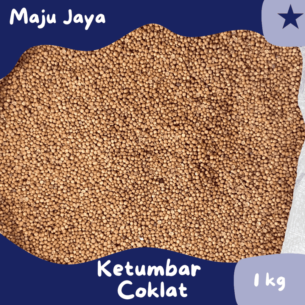 

Ketumbar Coklat 1kg - Bintang Maja