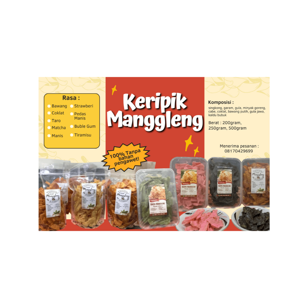 

Keripik Manggleng Berkah - All Variant
