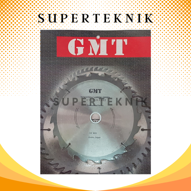 Mata Gergaji 8"X20T GMT / Mata Circular Gergaji Circle GMT 8 inch x 20 T Tebal 1.6 MM / Mata Circula