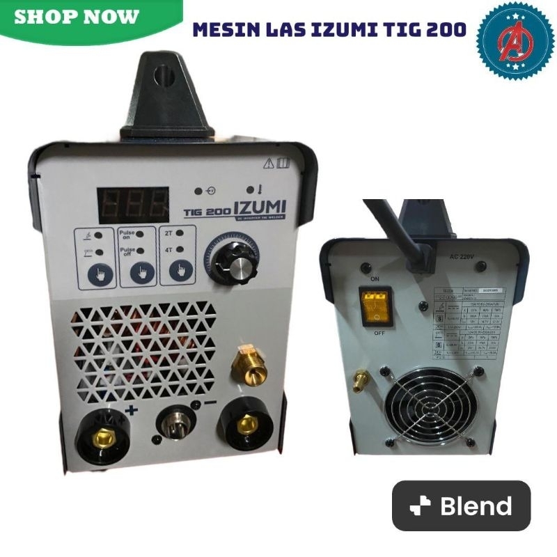 Mesin Las Inverter Izumi TIG 200 / Trafo Las Izumi TIG 200