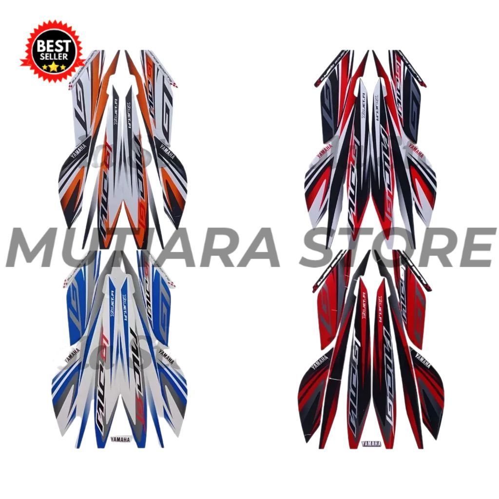 Stiker Striping Motor Mio GT 2013 - 2014 | ORIGINAL BERKUALITAS & TERMURAH