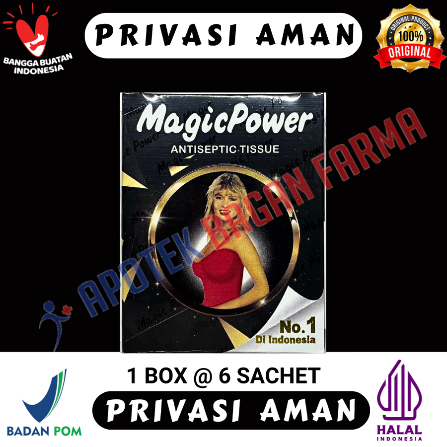 TISU MAGIC ORIGINAL / TISU ANTISEPTIK