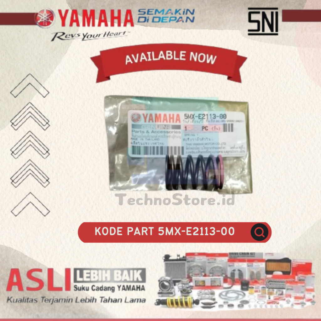 Per Klep Nouvo Mio Fino Soul ORIGINAL YAMAHA 5MX-E2113-00