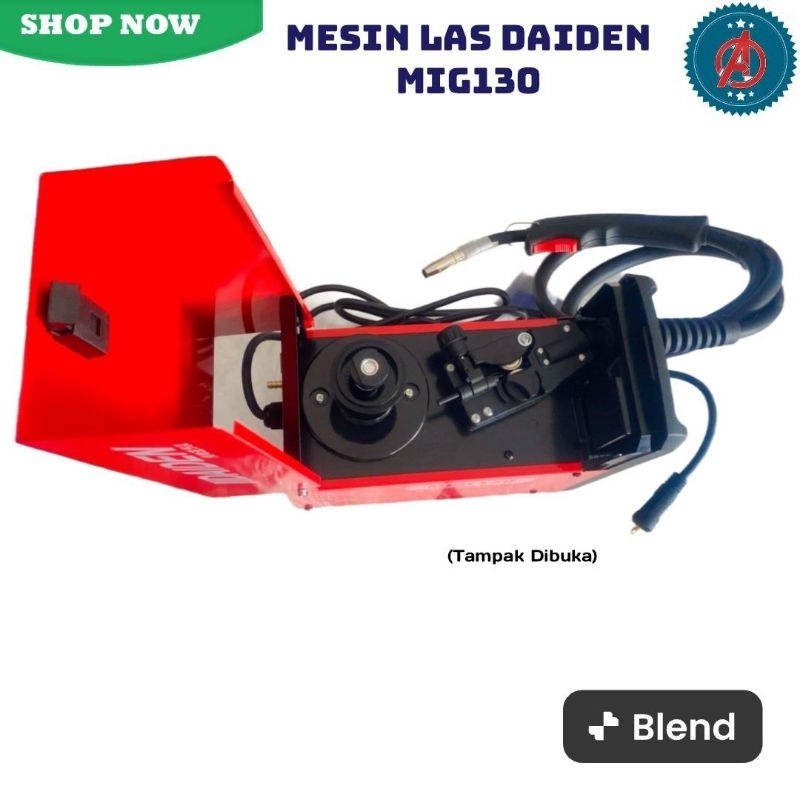 Mesin Las Inverter Daiden MIG-130 / Trafo Las Daiden MIG-130