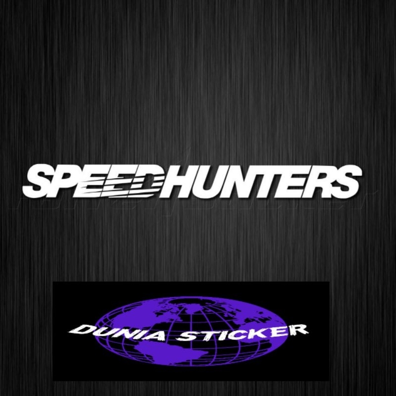 

stiker SPEEDHUNTER sticker SPEED HUNTER 20 cm