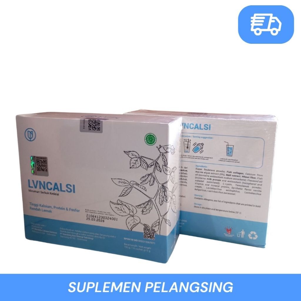 

Susu Kedelan Calsi Original - 1 Kotak 10 Sachet