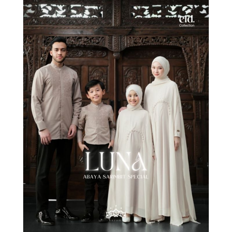 ABAYA LUNA SARIMBIT KAZAMI [READY STOK] TANYA STOK DULU