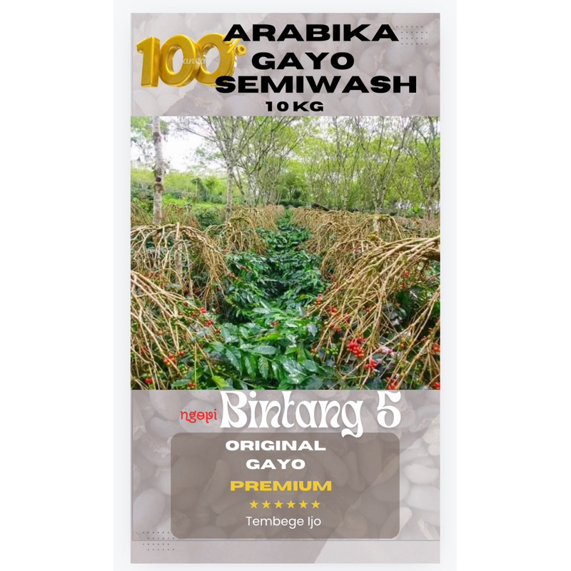 

Arabika Gayo Semiwash 10 Kg
