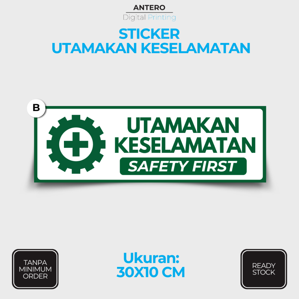 

STIKER UTAMAKAN KESELAMATAN | STIKER PETUNJUK UTAMAKAN KESELAMATAN | STIKER VINYL TAHAN AIR (B)
