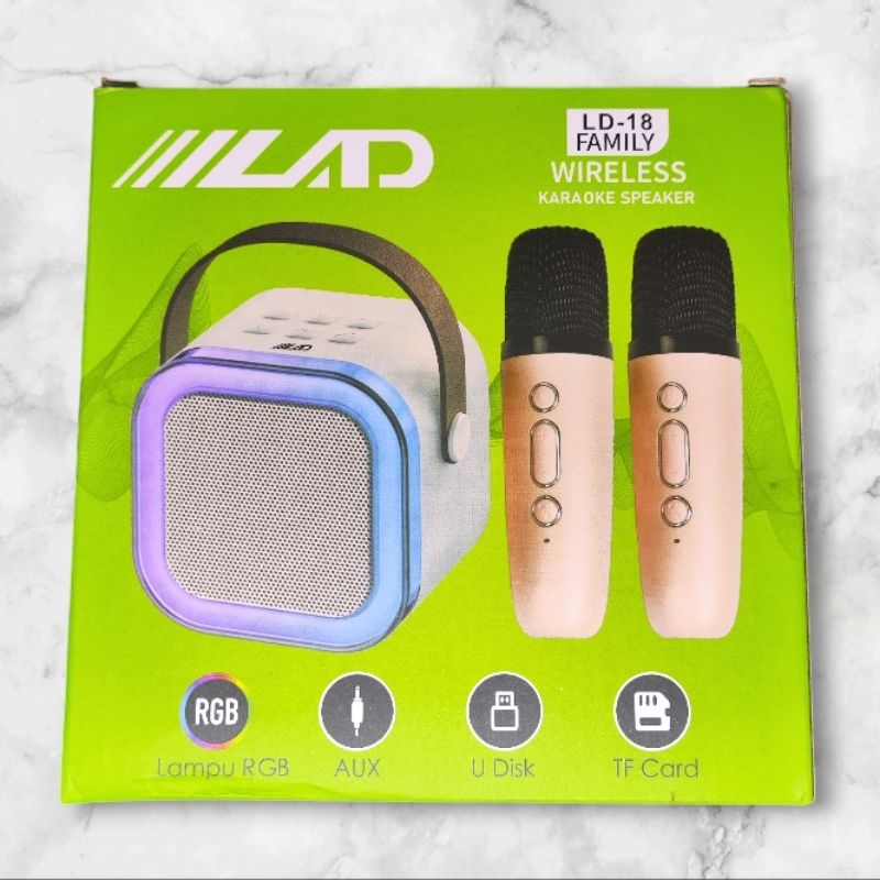 LAD Wireless karaoke speaker bluetooth REsmi
