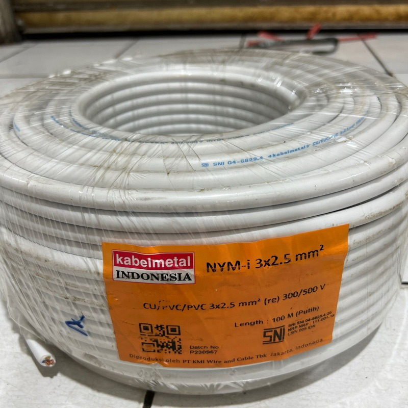 Kabel NYM 3x2,5mm Kabelmetal 100m Original