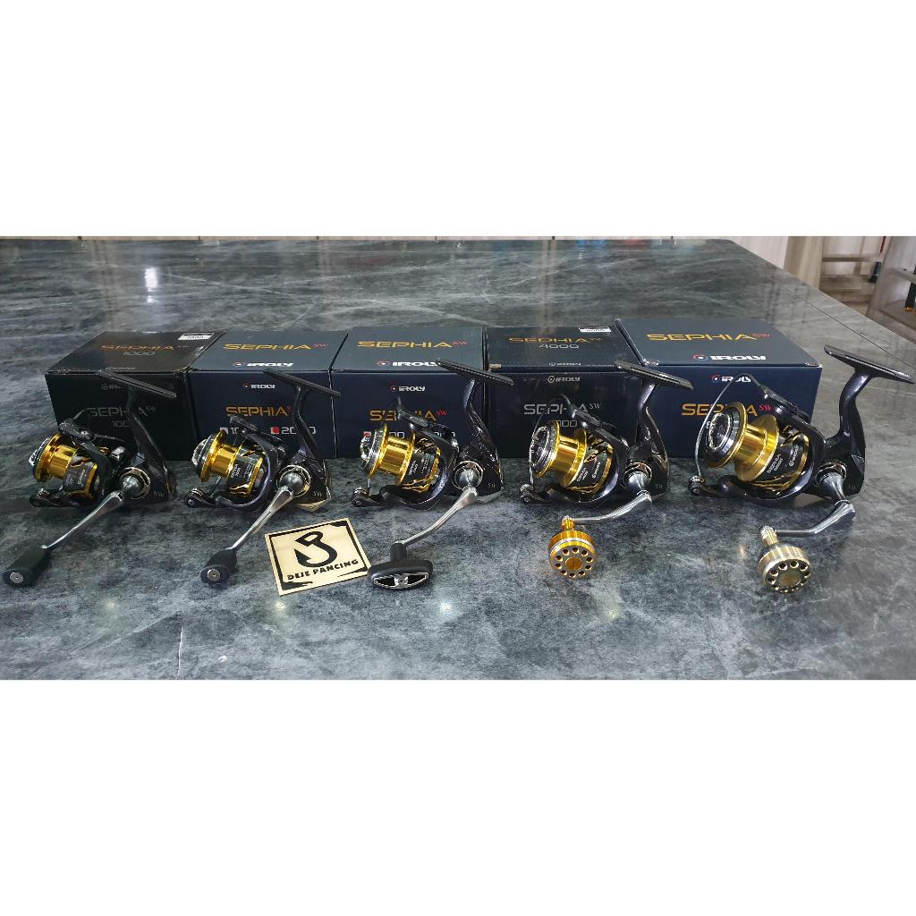 Reel Spining Iroly Sephia SW 500, 800, 1000, 2000, 3000, 4000 DAN 6000