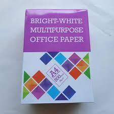 

KERTAS A4 HVS 75 GR BMO BRIGHT WHITE MULTIPURPOSE OFFICE PAPER