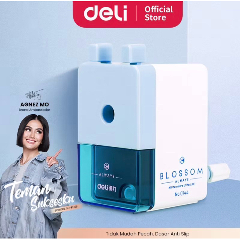 

Deli Rotary Sharpener Rautan Putar Alas Anti Slip Rautan Pensil Peruncing toserbee