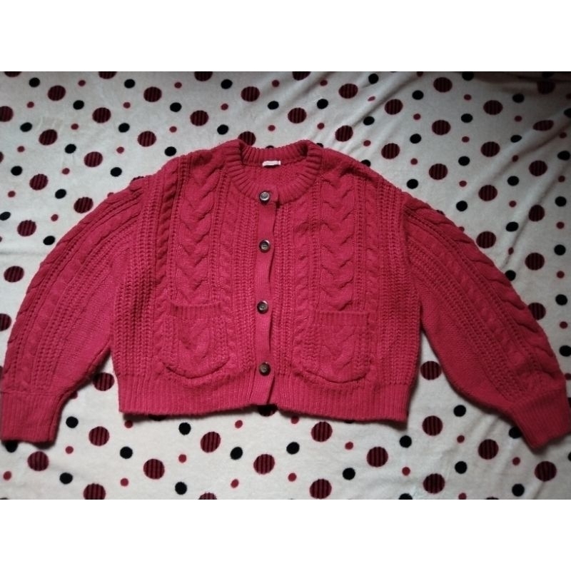 Cardi kepang gu balon meletus