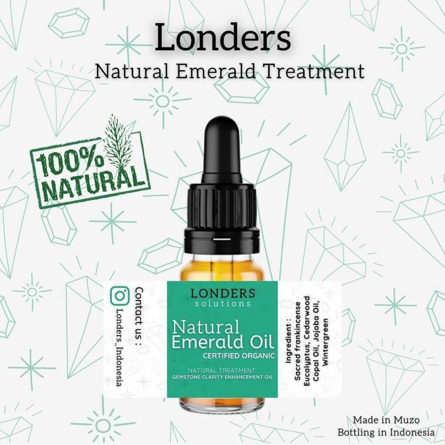 LONDERS Natural Emerald Oil for ZAMRUD / SKIN CARE ZAMRUD 5ML