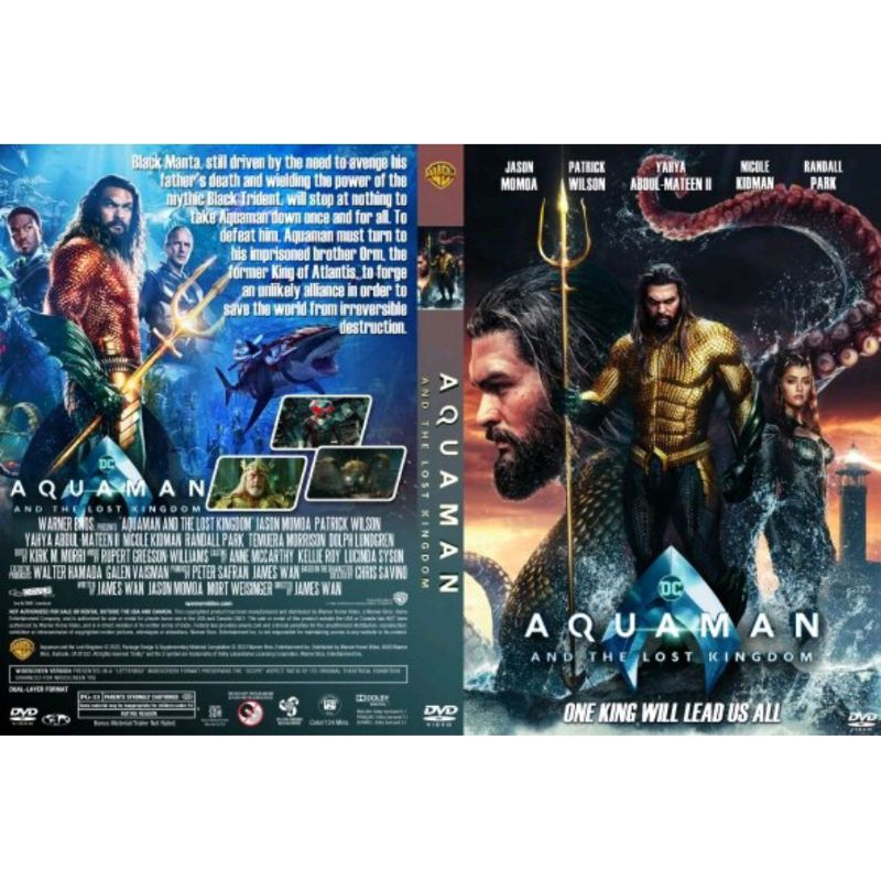 DVD AQUAMAN AND THE LOST KINGDOM (2023)