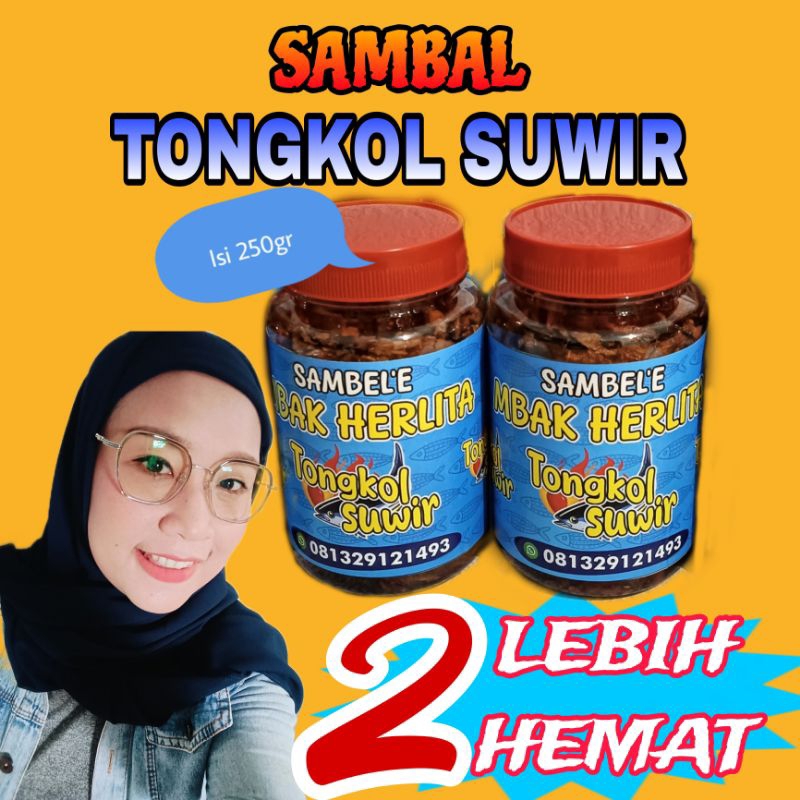 

SAMBAL TONGKOL SUWIR Mbak Herlita 2 BOTOL