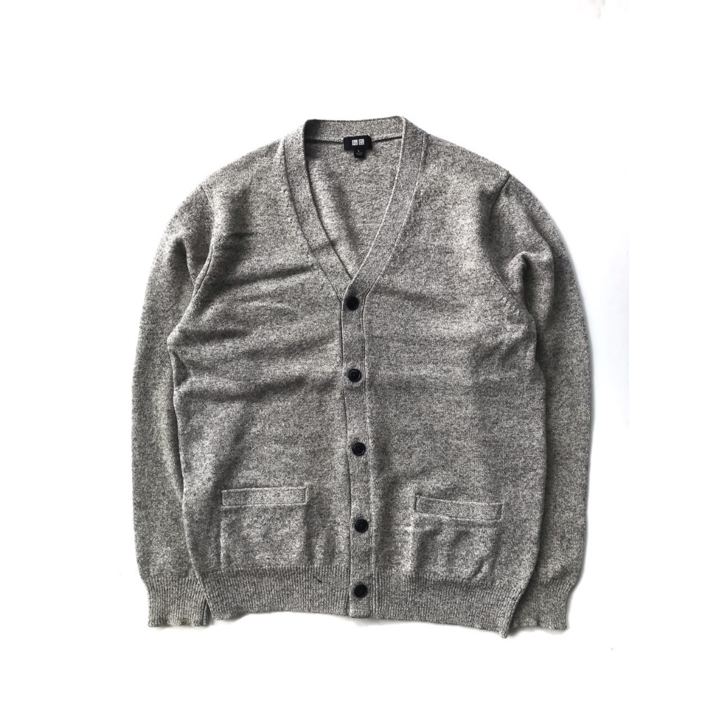 Uniqlo Wool Cardigan Minus (KN-1220) L fit XL