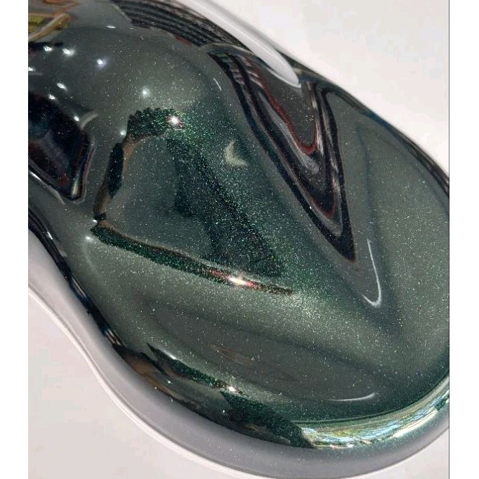 Moonlight Green PU AXT Belkote Paint // Oplosan Cat PU AXT Warna Moonlight Green