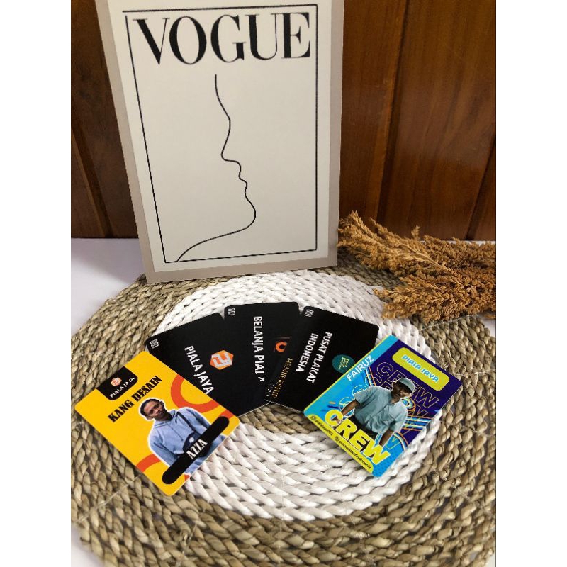 CUSTOM ID CARD/KARTU IDENTITAS PRINT UV 2 SISI - KARTU ID CARD CUSTOM BAHAN PVC - ID CARD CUSTOM MUR