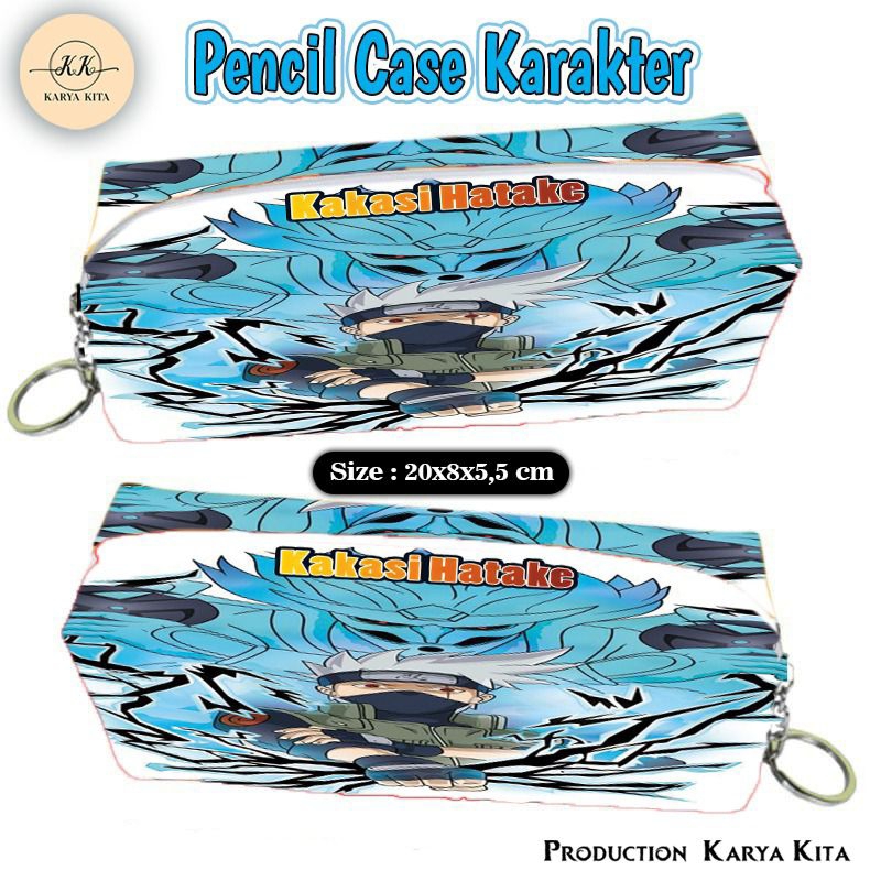 

karya kita - KAKASI HATAKE - kotak pensil karakter