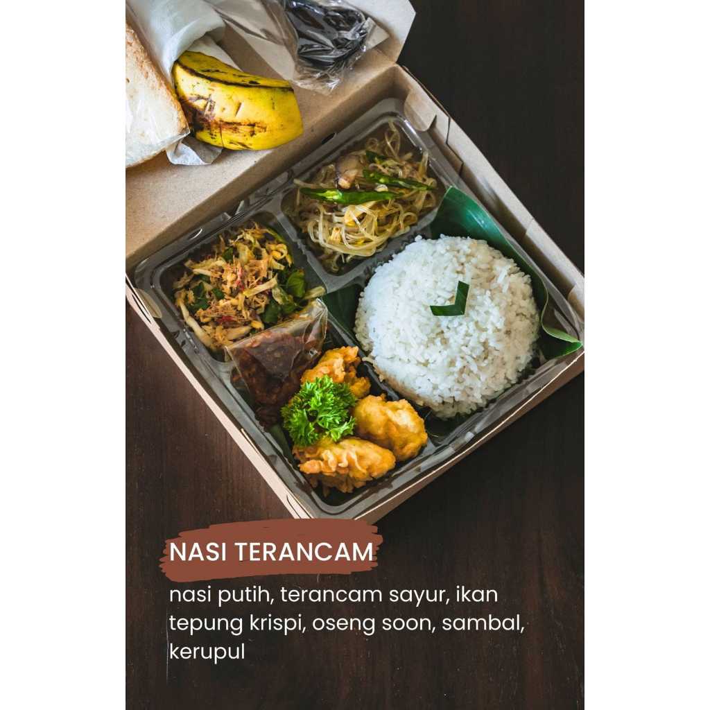 

Paket Nasi Terancam 1 Box Isi 6 Macam