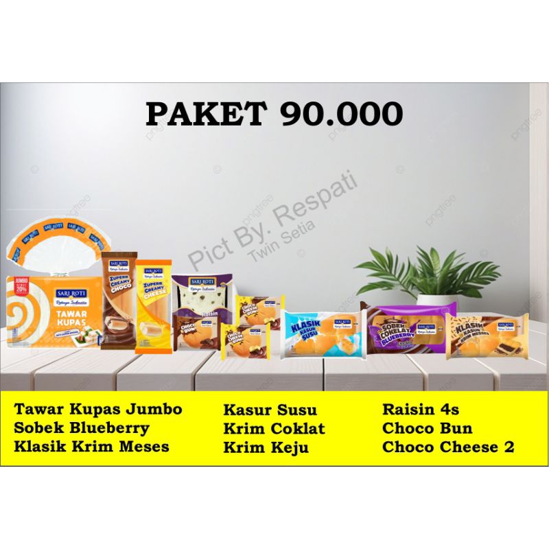 Sari roti Paket