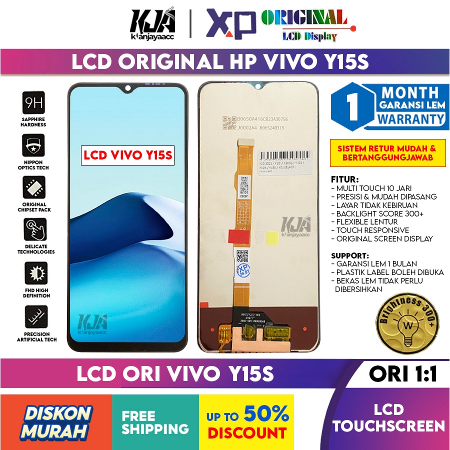 ❤️ LCD Original ❤️ Vivo Y15S / Y15C, V2120, V2147, V2139 LCD Touchscreen Hp ORI