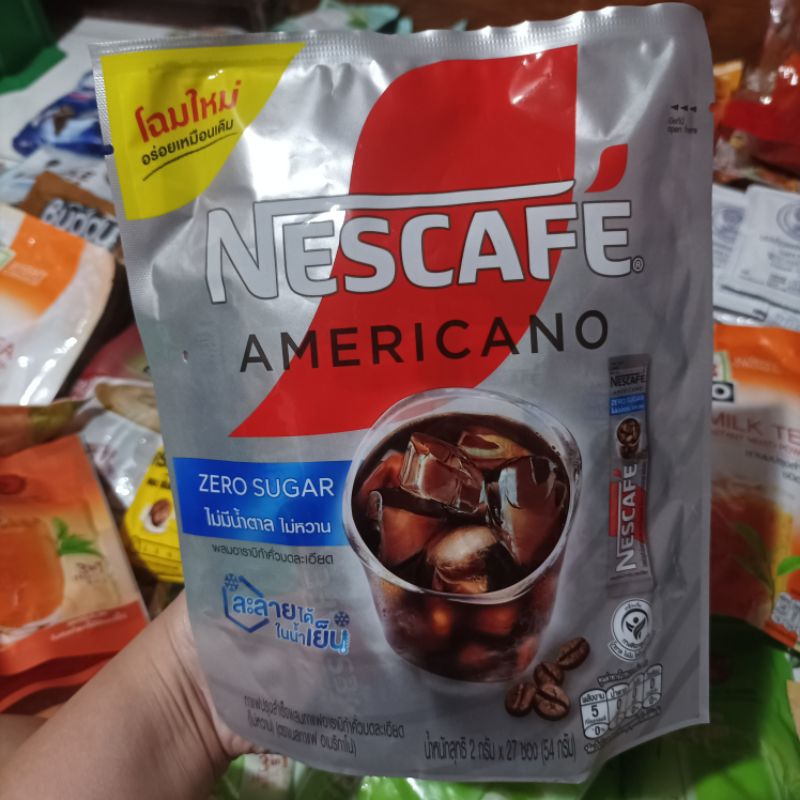 

Nescafe Americano Zero Sugar | Kopi Thailand