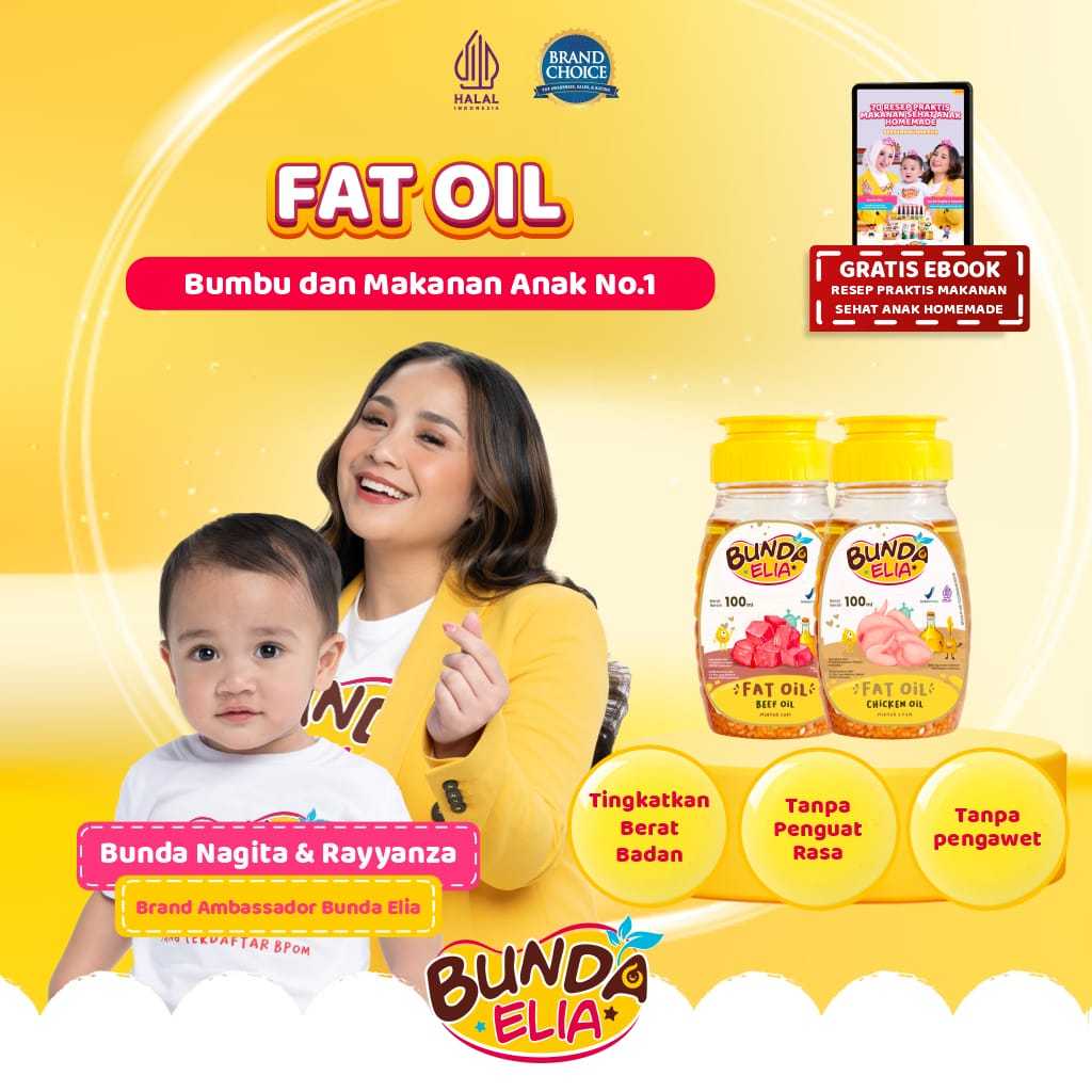 

Bumbu Bunda Elia Fat Oil/Minyak MPASI