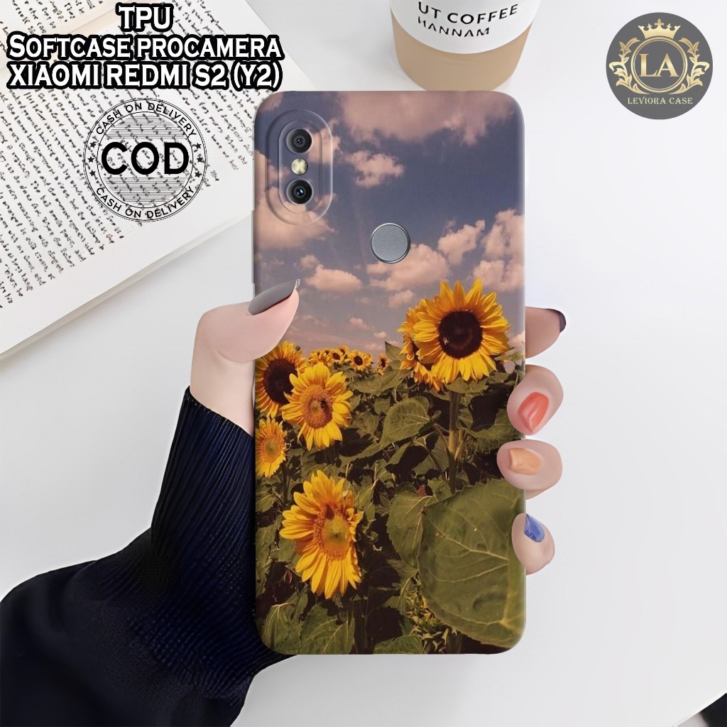XIAOMI REDMI S2 (Y2) - Leviora Case - Fashion Case Bunga - Softcase  XIAOMI REDMI S2 (Y2) - Case Pro