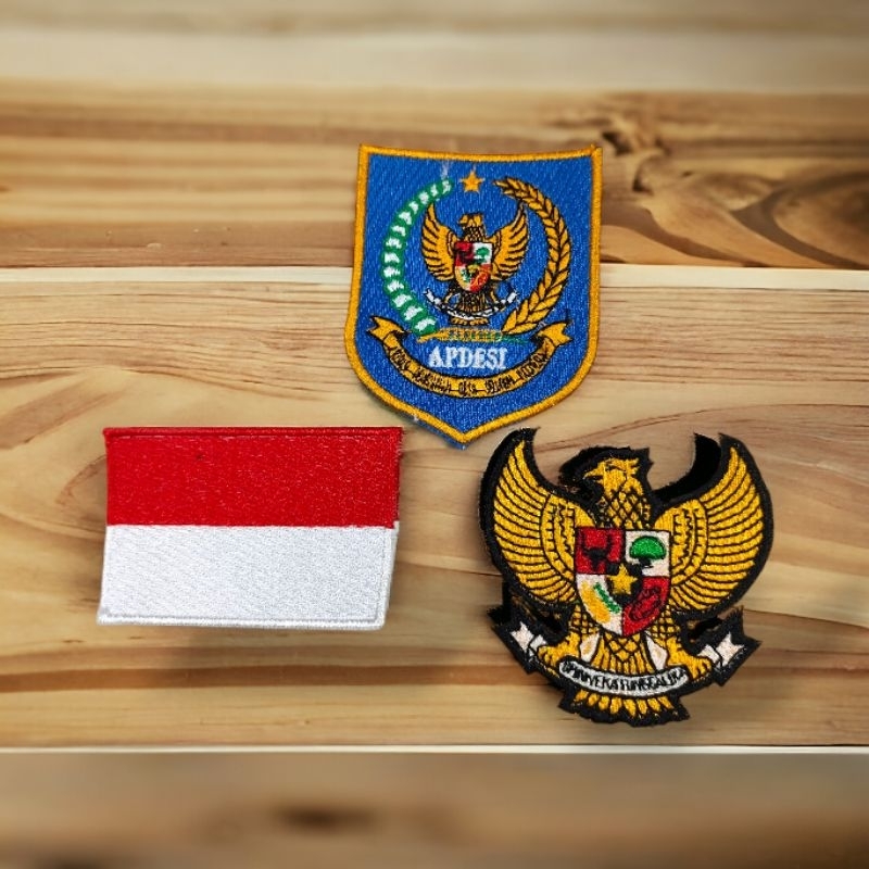 logo APDESI  logo ASN bordir komputer