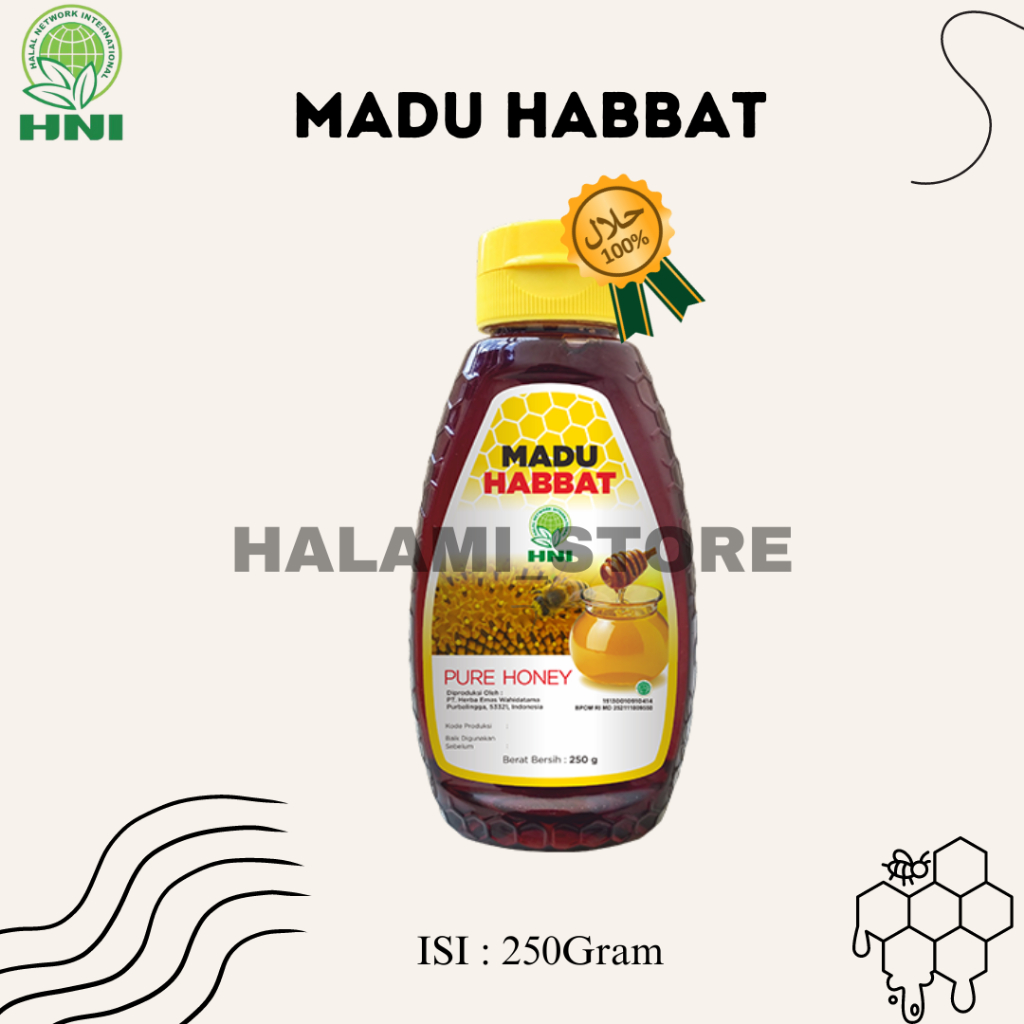 

Madu Habbat HNI HPAI | Madu Murni 100% | Madu Asli